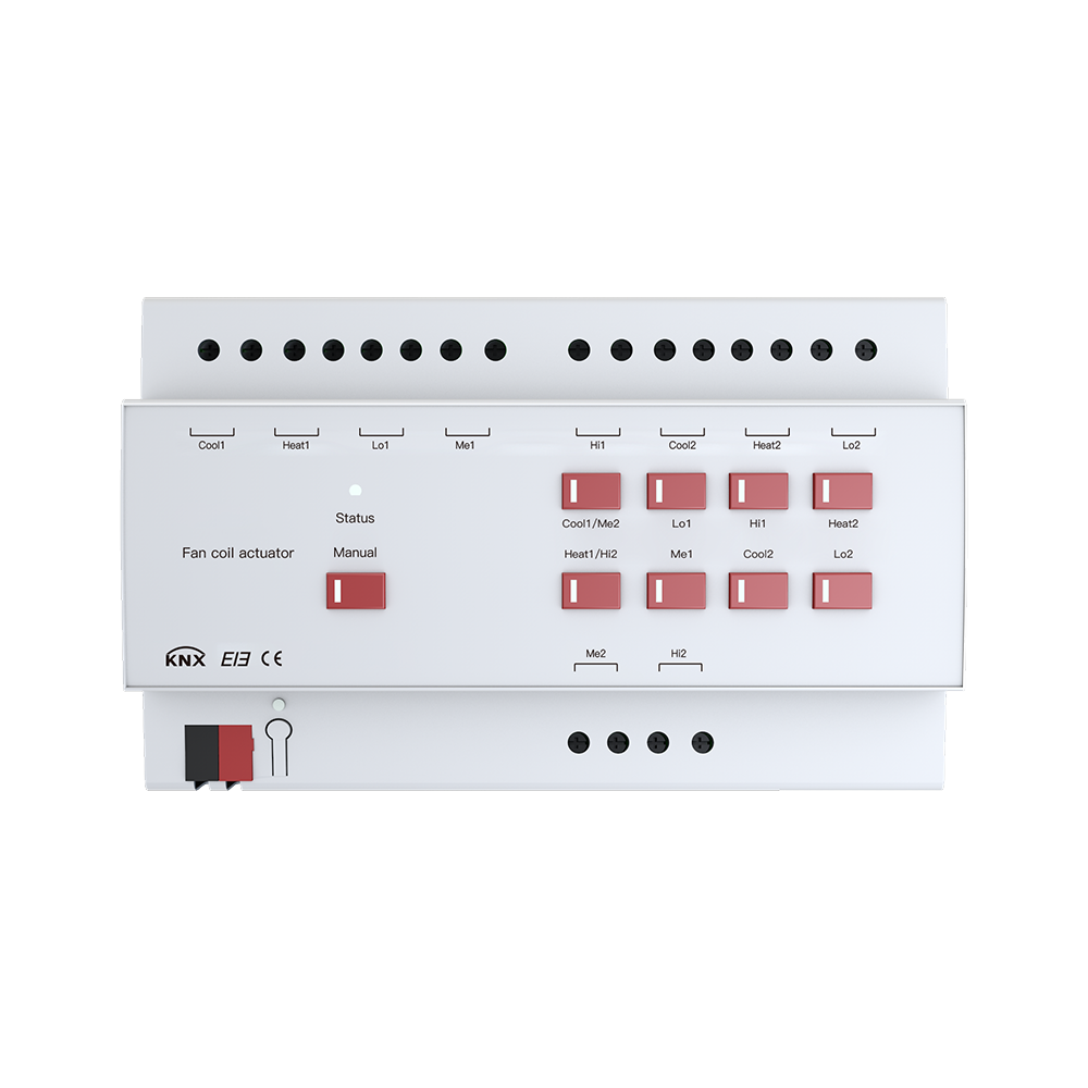 4 circuits curtain actuator